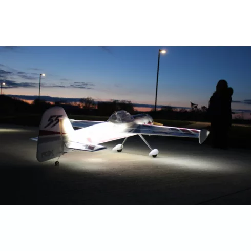 Flex Innovations QQ YAK 55 10E Super PNP Szett Lila/Fekete, Night (Led Éjszakai Világítással!)