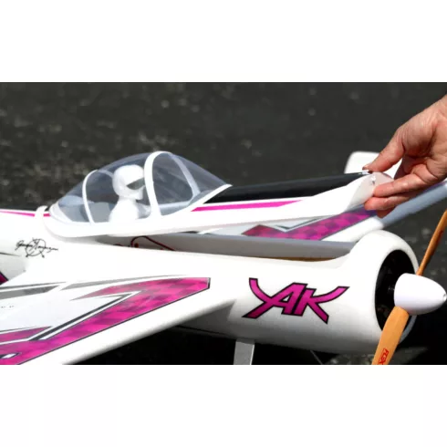 Flex Innovations QQ YAK 55 10E Super PNP Szett Lila/Fekete, Night (Led Éjszakai Világítással!)