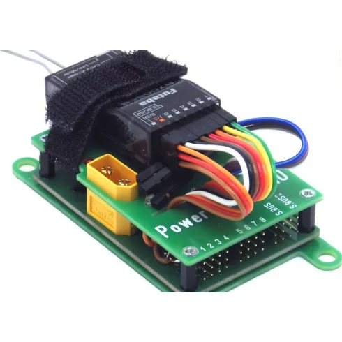 Futaba/ACT DPS 10 PWM Fedélzeti Panel (10ch bemenet, 10ch szervókimenet, max 60A)