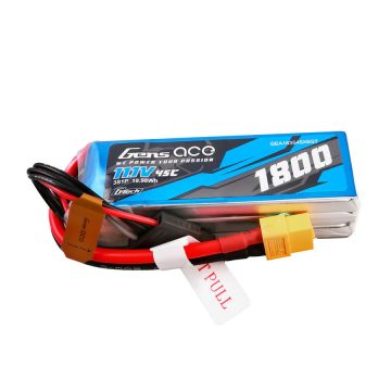   Gens Ace G-Tech Soaring 1800mAh 3S (11,1V) 45/90C Lipó akkumulátor, XT60 csatlakozó