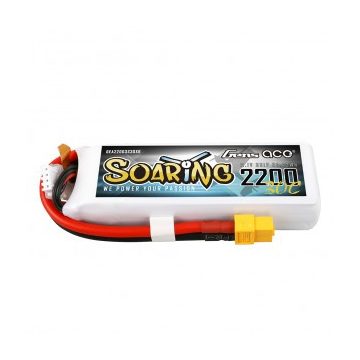   Gens Ace Soaring 2200mAh 3s (11.1V) 30/60C Lipó Akkumulátor, XT60 csatlakozó.