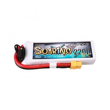   Gens Ace G-Tech Soaring 2200mAh 3S (11,1V) 30/60C Lipó akkumulátor, XT60 csatlakozó