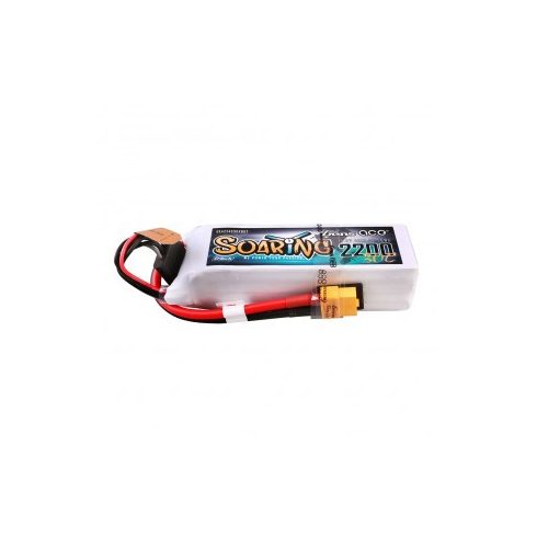 Gens Ace G-Tech Soaring 2200mAh 4S (14,8V) 30/60C Lipó Akkumulátor, XT60 csatlakozó.