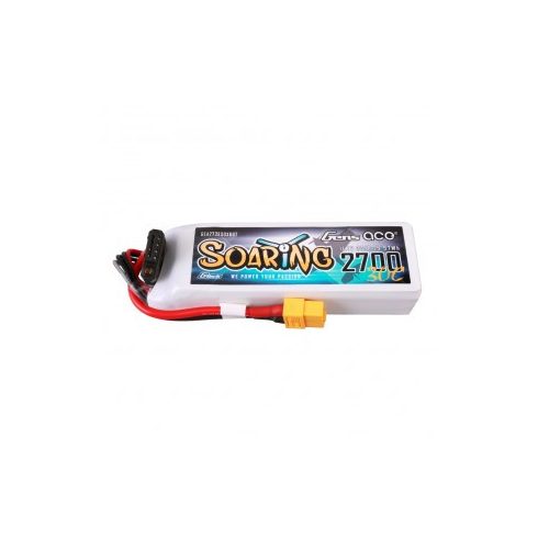 Gens Ace G-Tech Soaring 2700mAh 3S (11,1V) 30/60C Lipó akkumulátor, XT60 csatlakozó