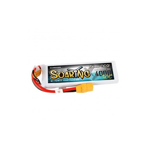 Gens Ace Soaring 4000mAh 2S (7,4V) 30/60C Lipó akkumulátor, XT90 csatlakozó