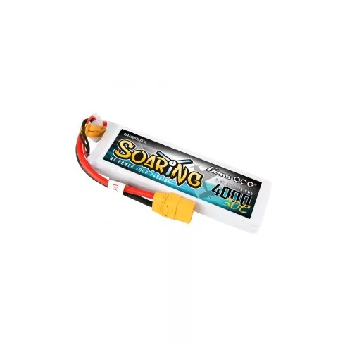 Gens Ace Soaring 4000mAh 2S (7,4V) 30/60C Lipó akkumulátor, XT90 csatlakozó
