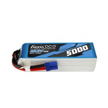   Gens Ace 5000mAh 6S (22,2V) 45/90C Lipó akkumulátor, EC5 csatlakozó