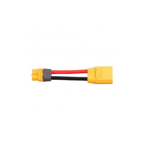 GensAce XT60 mama-ról XT90 papa-ra átalakító, 45mm hossz, 12 AWG, 3,3mm2.