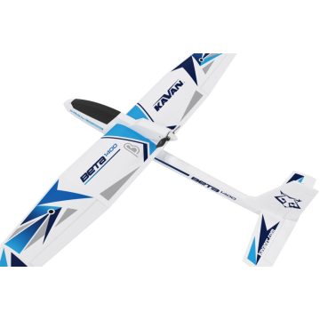   KAVAN Beta 1400 RTF, Mode2 Szett (Kék), Távirányítóval, vevővel, akkuval és töltővel.