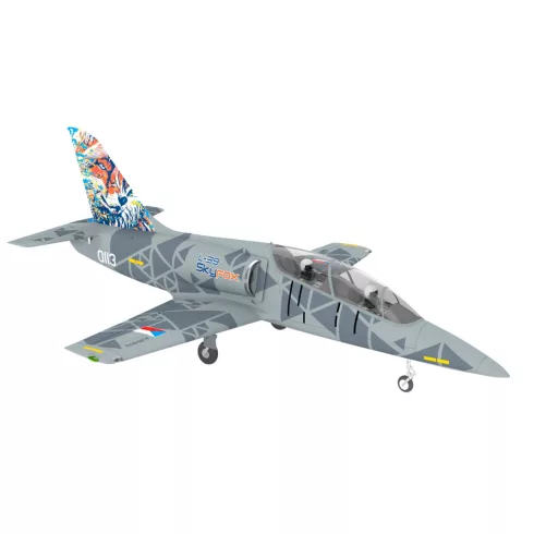 KAVAN L-39 Skyfox Jet, 1088mm PNP szett, szürke. A Cseh, Magyar és Vietnami Légierő Jet, Rc modell változat!