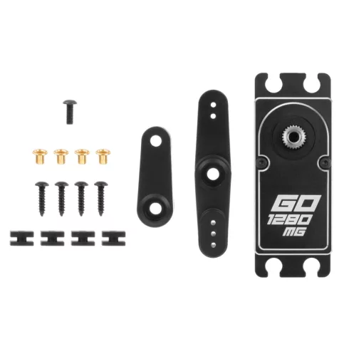 Kavan GO-1280MG Brushless HV Programozható, Víz és Pormentes Digitális Fémfogas szervó  (0,085sec, 40kg/8,4V)