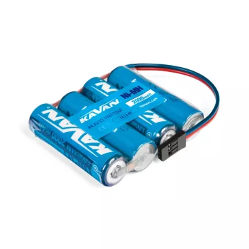   KAVAN NiMH AA 2000mAh/4.8V TX/Adó akkumulátor, (Flash 7, LYNX 4S, T6K, T10J, T3PV).