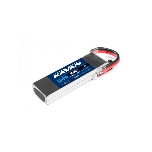 Kavan Lipo 5000mAh, 2s (7,4V) 40/80C Akkumulátor. Tápcsatlakozó nélkül !!!