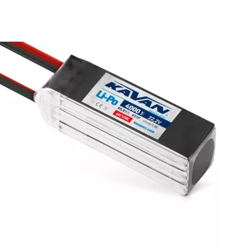   Kavan Lipo 4000mAh/6S (22,2V) 60/120C Aír Pack Akkumulátor. Tápcsatlakozót nem tartalmaz !!!