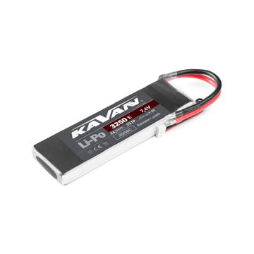   Kavan Lipó 2s (7,4V) 3250mAh 30/60C Akkumulátor, Tápcsatlakozó nélkül!