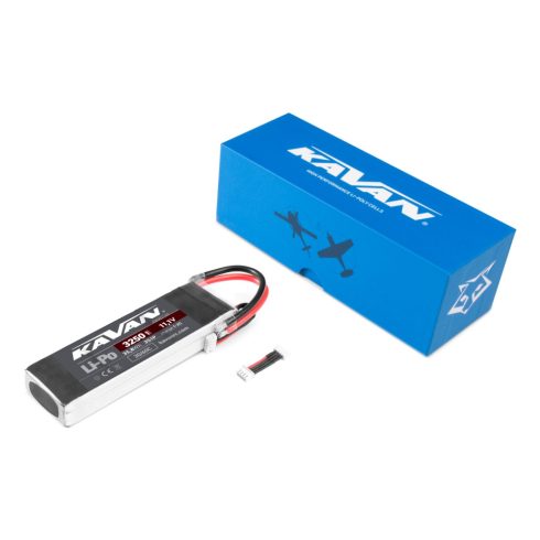 KAVAN 3s (11,1V) 3250mAh 30/60C Lipó Akkumulátor, Tápcsatlakozót nem tartalmaz !!!