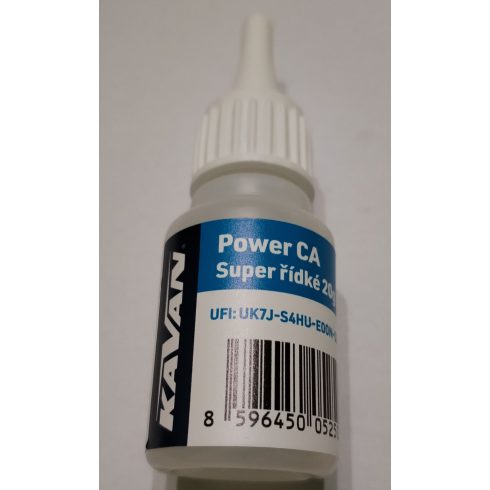 Kavan Power Pillanatragsztó 20g, Szupervékony, Fehér kupak