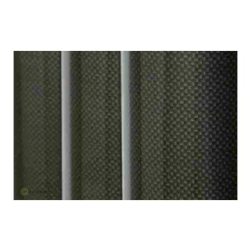 Oracover Fekete Carbon Vasalható Fólia, 60x200cm