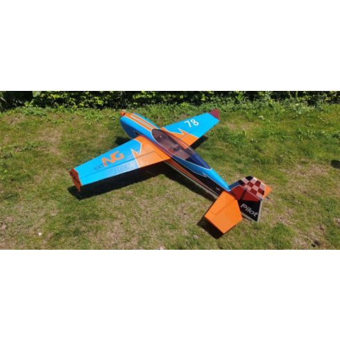 Pilot-RC Extra Ng  67” (1,7 m) - színséma 05 (Kék/Narancs) ARF szett.