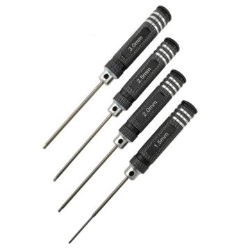   Ultimate Racing 4db-os Imbusz csavarhúzó szett, 1,5mm, 2mm, 2,5mm, 3mm