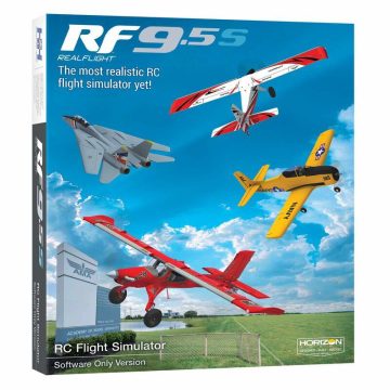   Realflight RF9.5S Fight Szimulátor Program, (Csak Szoftver!!!)