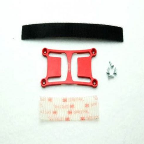 Secraft Alu tartó, Gyújtás elektronika rögzítéséhez (piros)