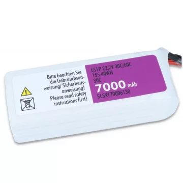   SLS XTRON 7000mAh 6S (22,2V) 30C/60C Lipó Akkumulátot, XT90 Csatlakozó.