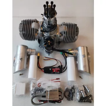   Stinger 125Pro Motor Hátsó Elektronikus Brushless Önindítóval, Gyújtással, Normál kipufogóval.