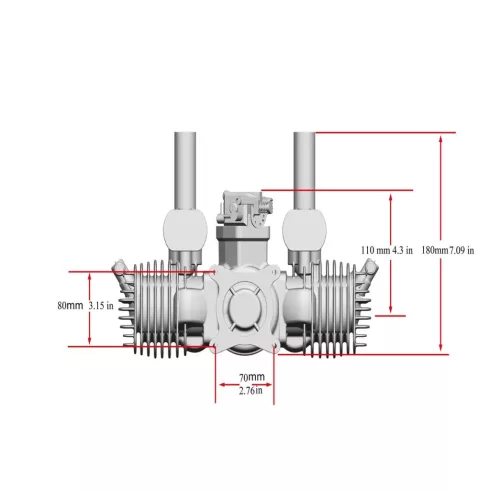Stinger 125Pro Motor Gyújtással, Normál kipufogóval.(Hamarosan elérhető!)