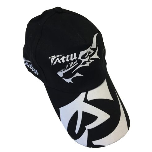 Tattu Fekete Baseball Sapka, Fehér felirattal. (1db)