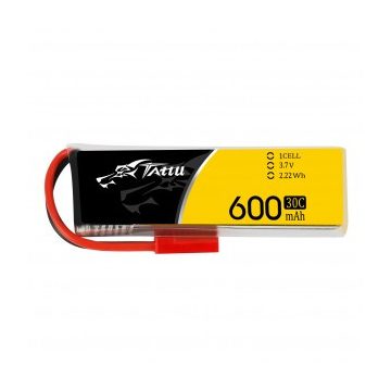    Gens Ace Tattu 600mAh 1s (3,7V) 30/60C Lipó Akkumulátor, JST csatlakozó.