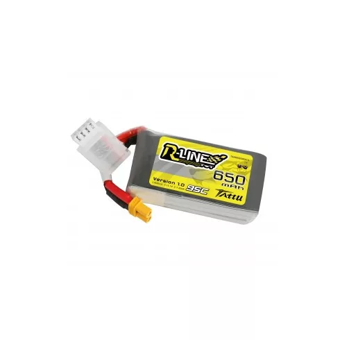 Gens Ace Tattu R-Line Lipó Akkumulátor 650mAh 3s (11,1V) 95/190C, XT30 csatlakozó.