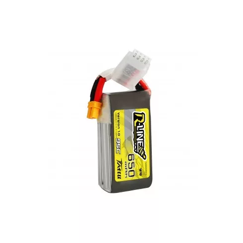 Gens Ace Tattu R-Line Lipó Akkumulátor 650mAh 3s (11,1V) 95/190C, XT30 csatlakozó.