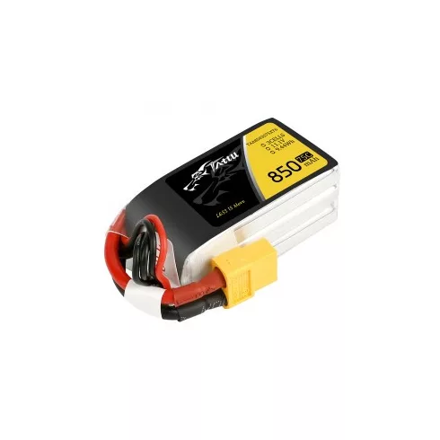 Gens Ace Tattu Lipó Akkumulátor 850mAh 3s (11,1V) 75/150C, XT60 csatlakozó.