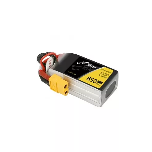 Gens Ace Tattu Lipó Akkumulátor 850mAh 3s (11,1V) 75/150C, XT60 csatlakozó.