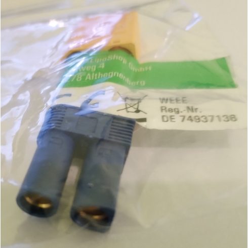 Titánium XT90 papáról - EC5 mamára átalakító.