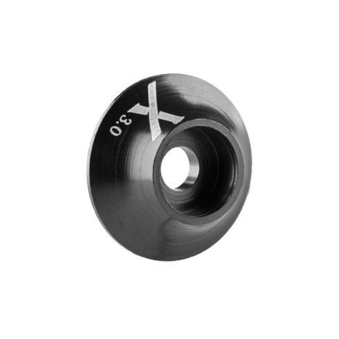Extreme Flight Fém alátét O-gyűrűvel 3mm-e furat, fekete, 10db