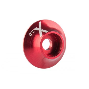   Extreme Flight Fém alátét O-gyűrűvel 3mm-e furat, piros, 10db