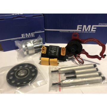 EME 50-65cc Önindító Szett Indító elektronikával és alkatrészek.