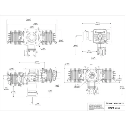 DA215 Boxer Motor Gyújtással, Kipufogó nélkül! 3 év Garanciával!