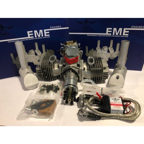 EME120 Motor Gyújtással, Normál kipufogóval. (3 év Garanciával!)