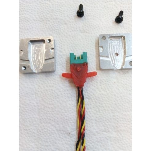 Flash CNC Kábelvég Sablon MPX 8 polusú papa és mama csatlakozóhoz