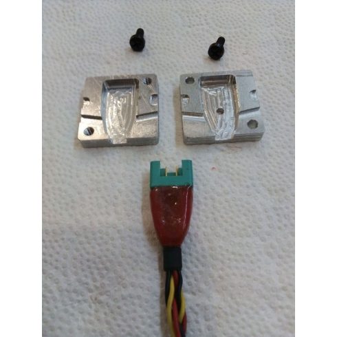 Flash CNC Kábelvég Sablon MPX 8 polusú papa és mama csatlakozóhoz