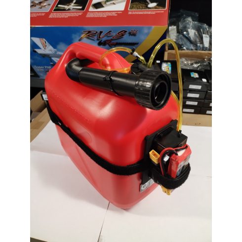 Flash-Rc Komplett 10 literes Üzemanyag Kanna, Piros. (1db)