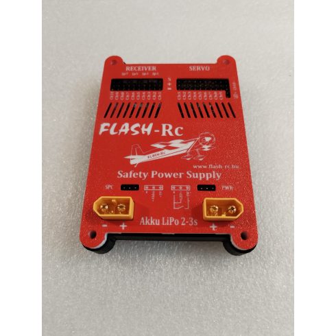 Flash-Rc Safety Power Supply (Biztonsági tápegység), Dugókapcsolóval, Zöld visszjelző leddel. (5 színsémában)