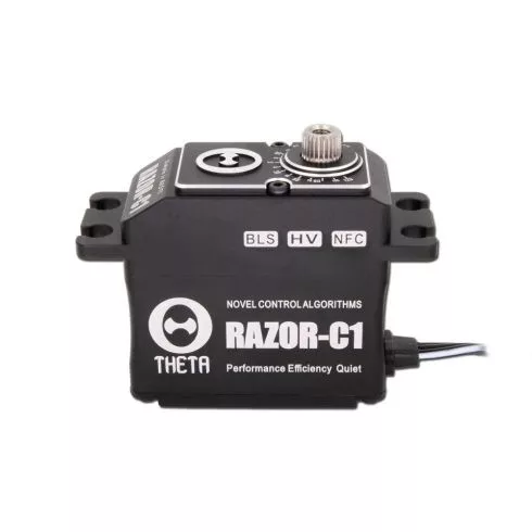 THETA RAZOR-C1B-T1 Brushless HV Digitális NFC Programozható Szervó szett. (3db C1B, 1db T1)