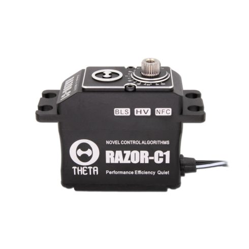 THETA RAZOR-C1B Brushless HV Digitális NFC Programozható Szervó ( 0,056sec 48Kg/8,4V )