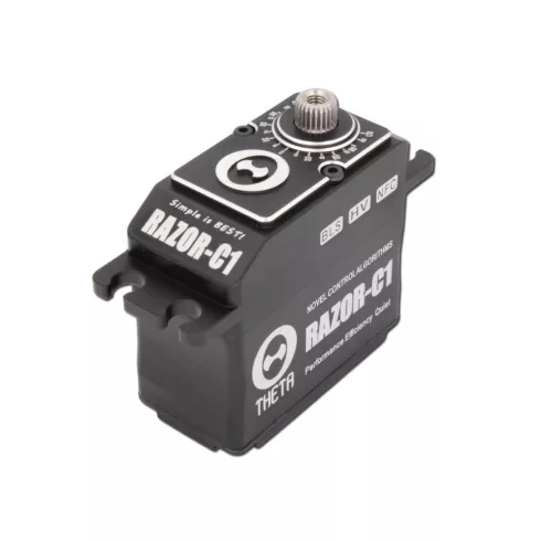 THETA RAZOR-C1B Brushless HV Digitális NFC Programozható Szervó ( 0,056sec 48Kg/8,4V )