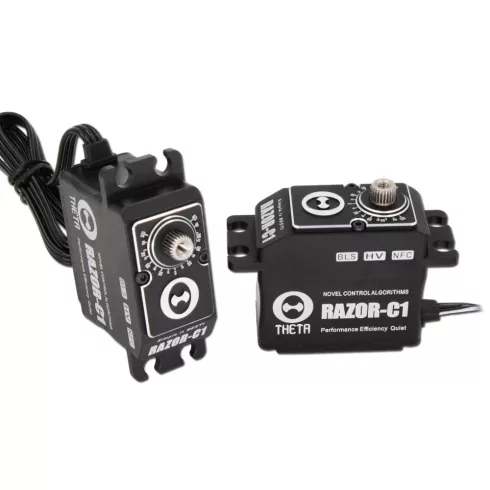 THETA RAZOR-C1B Brushless HV Digitális NFC Programozható Szervó ( 0,056sec 48Kg/8,4V )