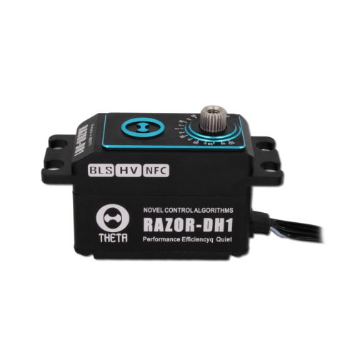 THETA RAZOR-DH1 Low-Profil Brushless HV Digitális NFC Programozható Szervó ( 0,063sec 40Kg/8,4V )